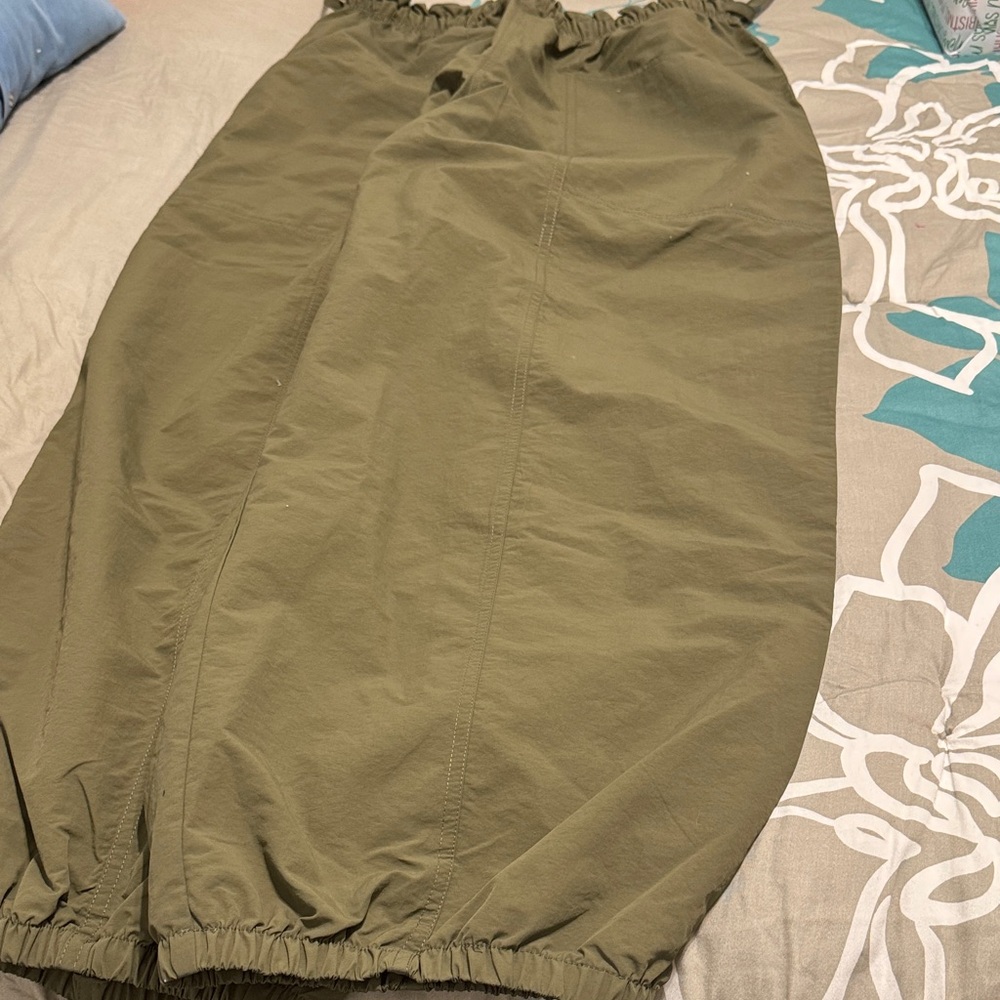 Olive Green Women's vivid pants